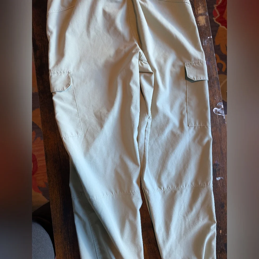 Cargo Pants Drawstring Waist Casual Lightweight Utility Trousers‎